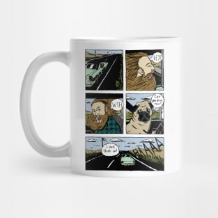 Pug driver Mug